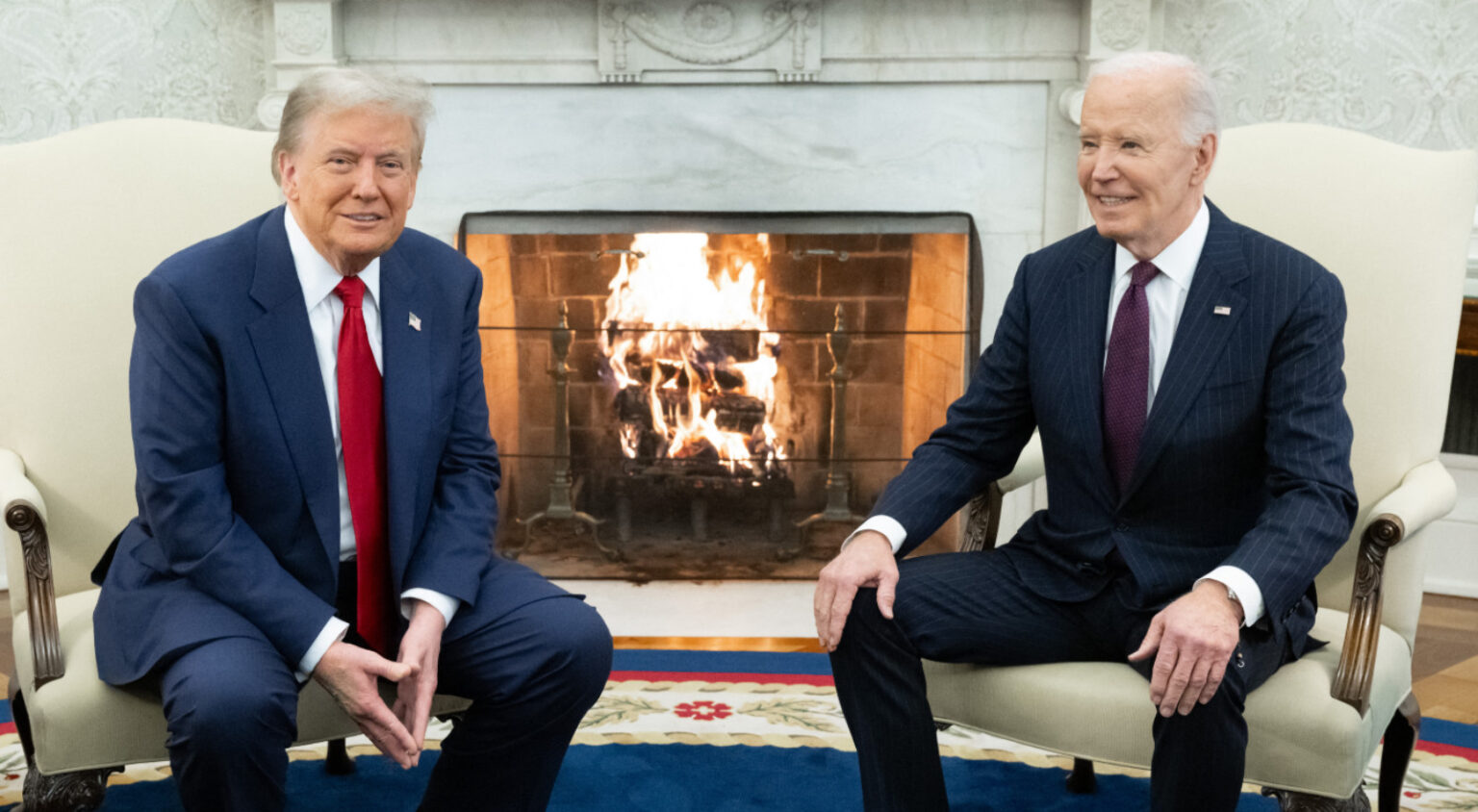 Biden Makes Hilarious Move When He Meets Trump at White House